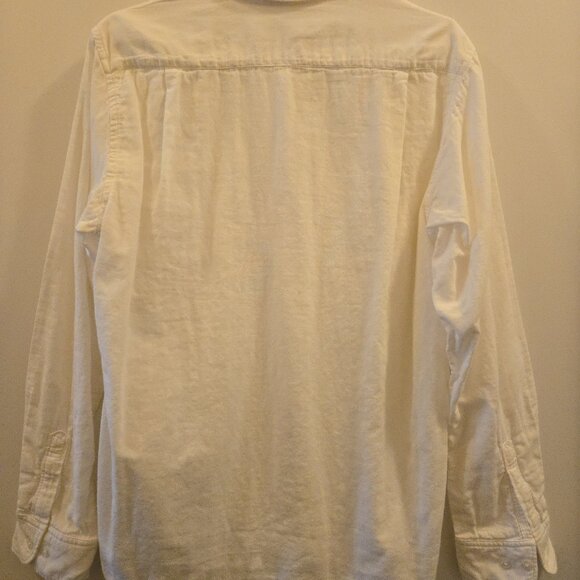 Two Muji men's white shirts size s - Picture 3 of 6